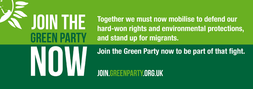 Join The Green Party Web Banner